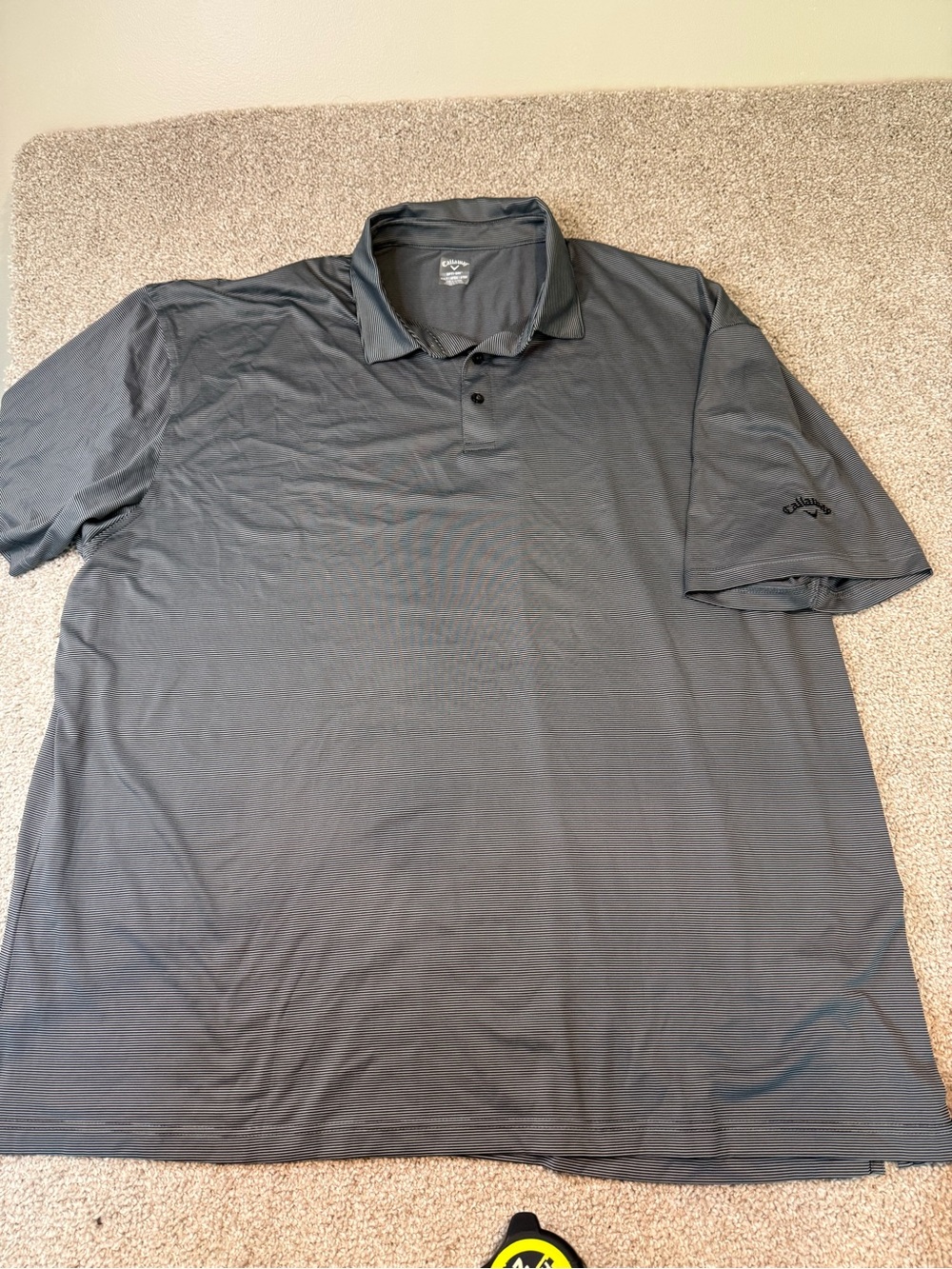 Callaway Men’s Dark Gray Athletic Polo
